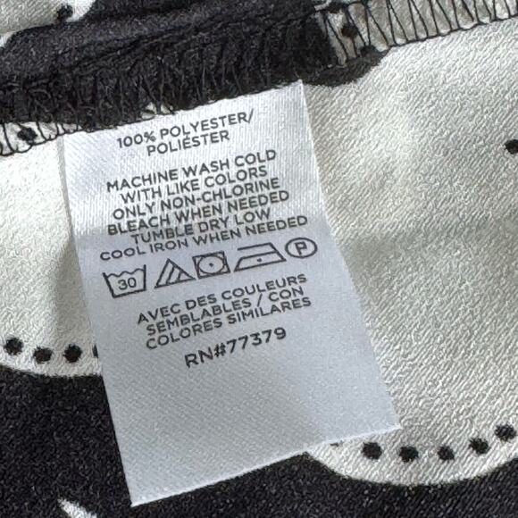 Ann Taylor Black and White Kimono Jacket Size Large NEW Open Jacket Career Silky - Picture 6 of 10